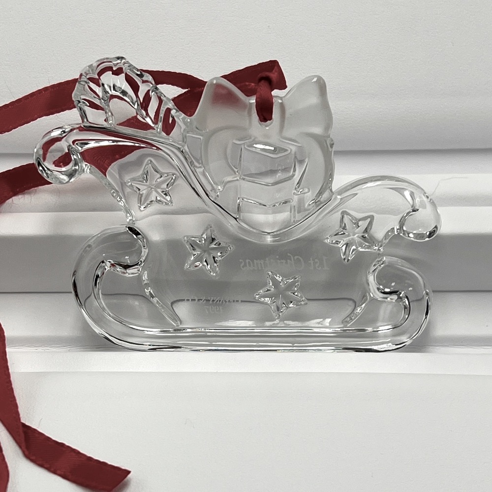 First Christmas ornament. It does have the year‎ 1997